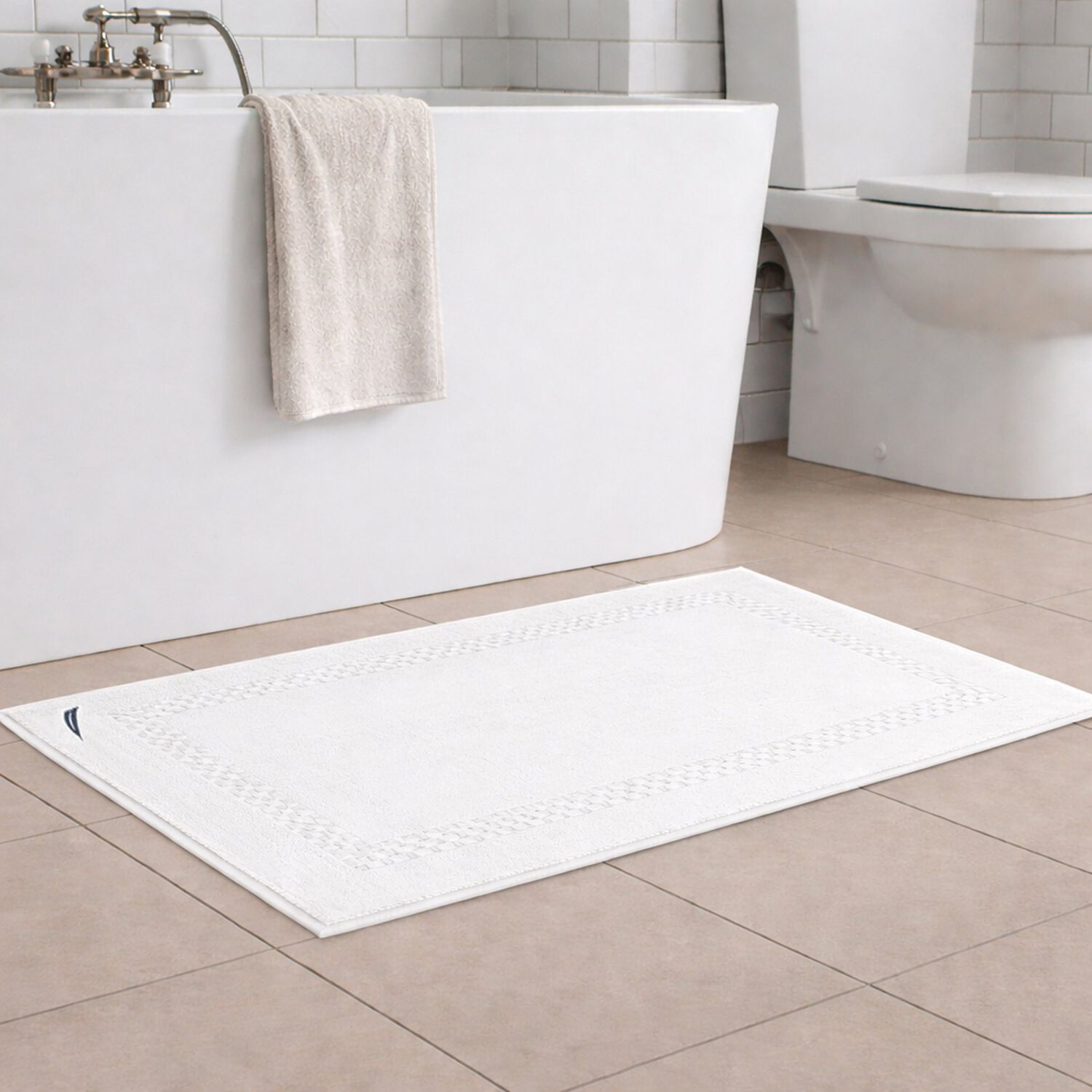 Toalla De Piso Signature Nautica Home 100% Algod&oacute;n 56x86cm image number 0.0