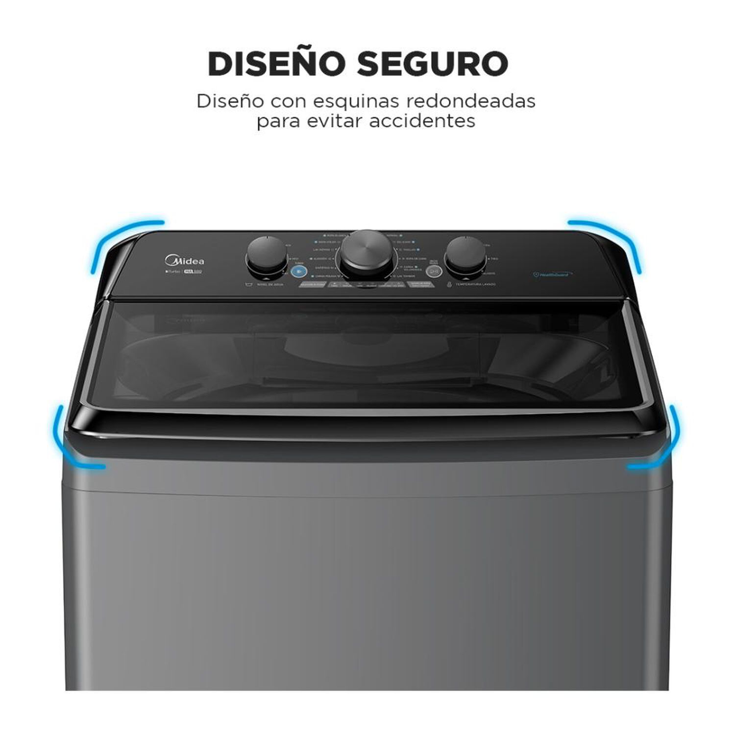 Lavadora Midea MA500W210/G / 21 Kg image number 6.0