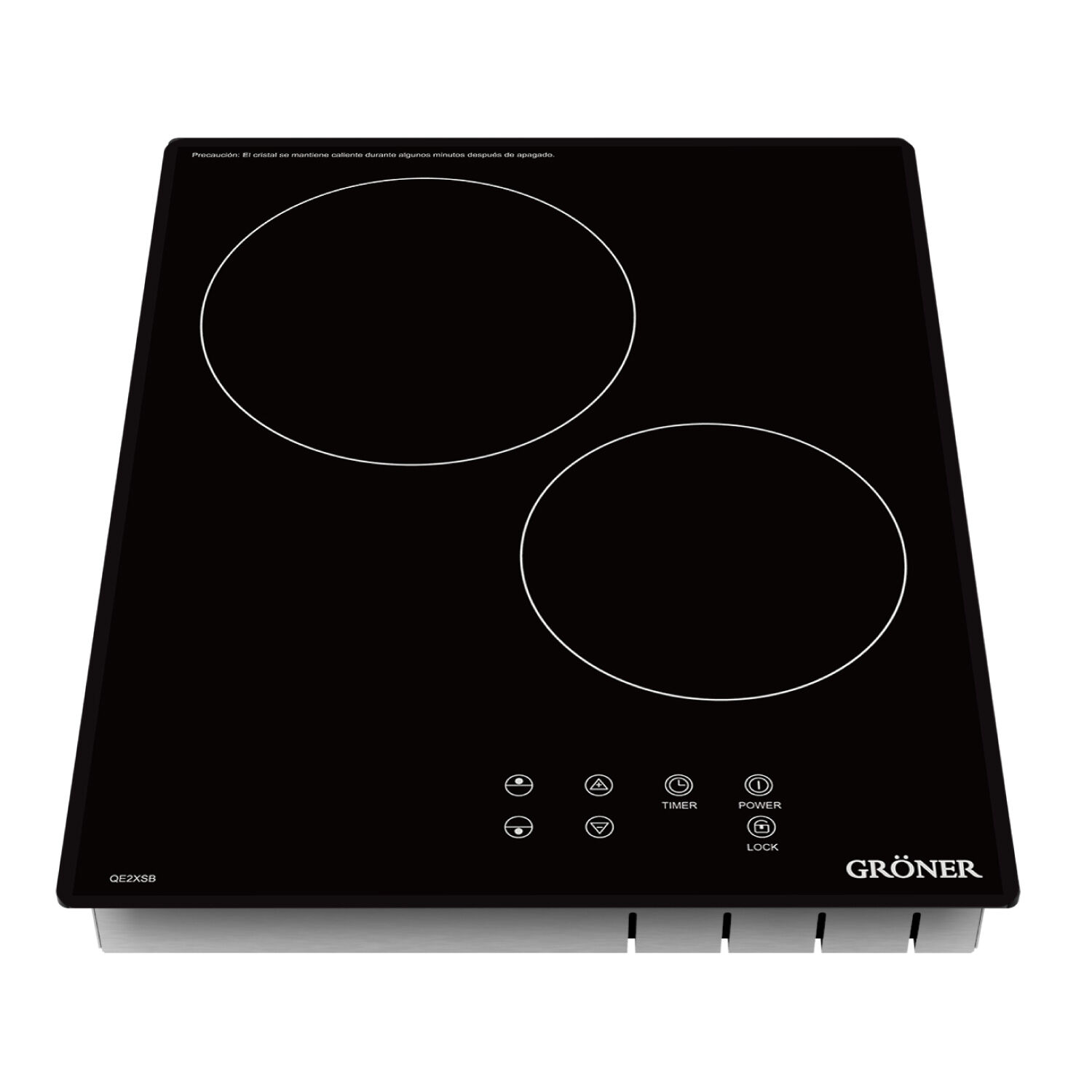Encimera Vitrocer&aacute;mica Groner Touch Black Xs 2q image number 2.0