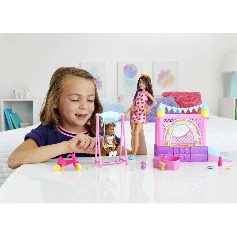 Set De Muñecas Barbie Skipper Parque image number 1.0