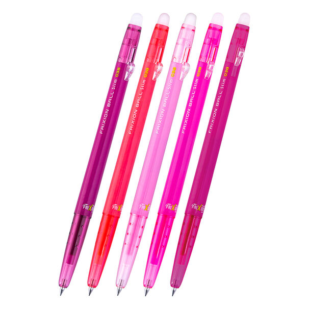 Set 5 L&aacute;pices Gel Frixion Ball Slim 0.38mm (01) Pilot