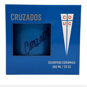 Schopero Ceramica Universidad Cat&oacute;lica Cruzados 650ml 22 Oz