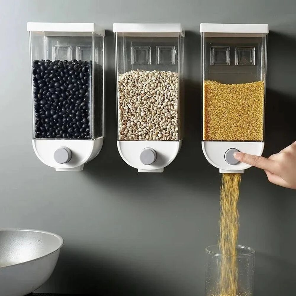 Dispensador Pared Cereal Granos Dulces Frutos Seco image number 2.0