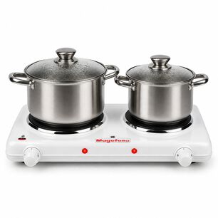 Cocina El&eacute;ctrica Multifuncional Magefesa Dual Plate Mgf8023