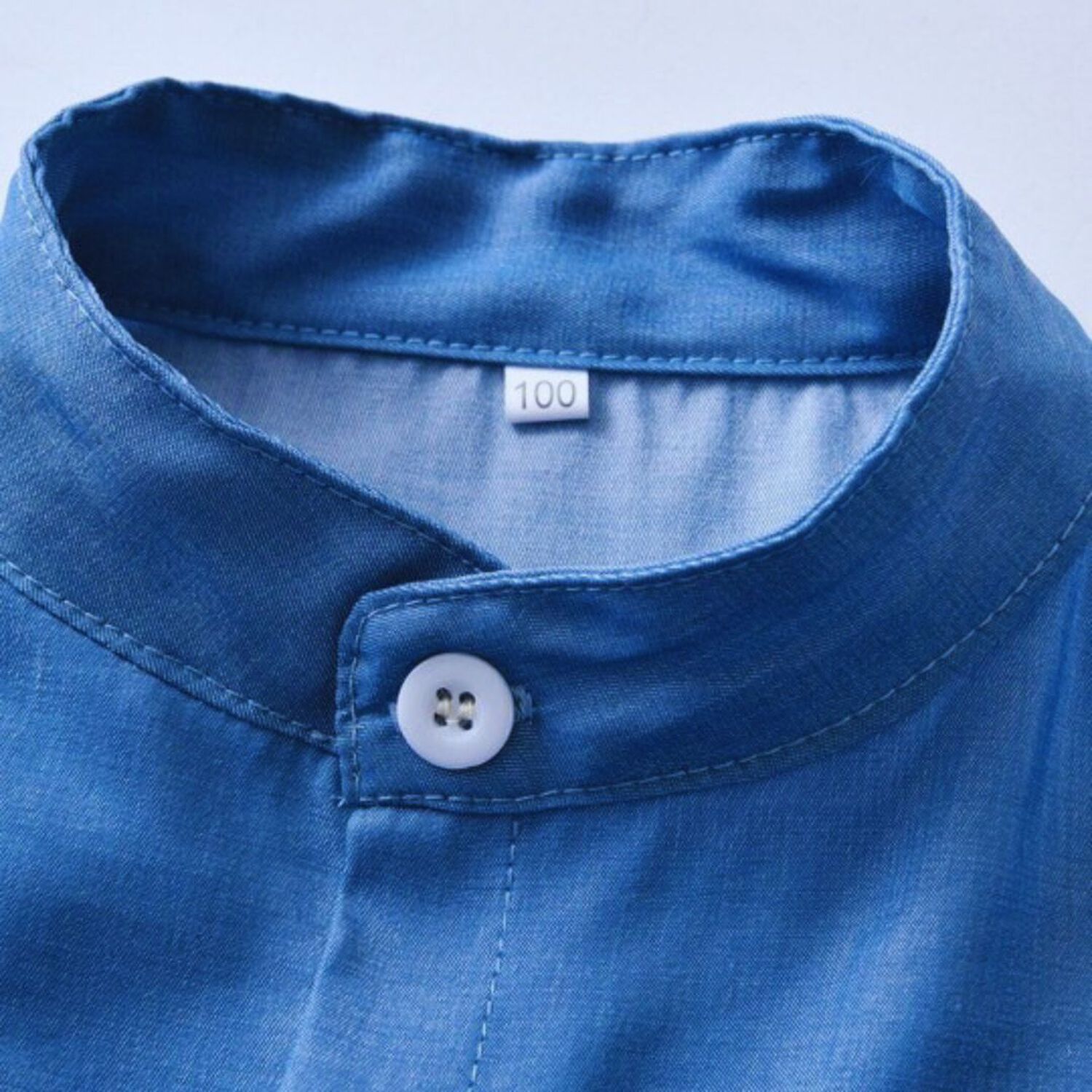 Conjunto De Vestir Ni&ntilde;o Camisa Manga Corta Y Pantal&oacute;n Corto 9 Meses A 4 A&ntilde;os Blue Set image number 5.0