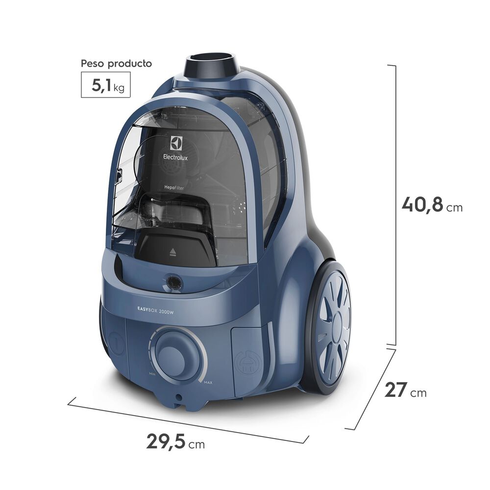 Aspiradora Sin Bolsa Cicl&oacute;nica 2000w Sonicpro Bgl40 image number 3.0
