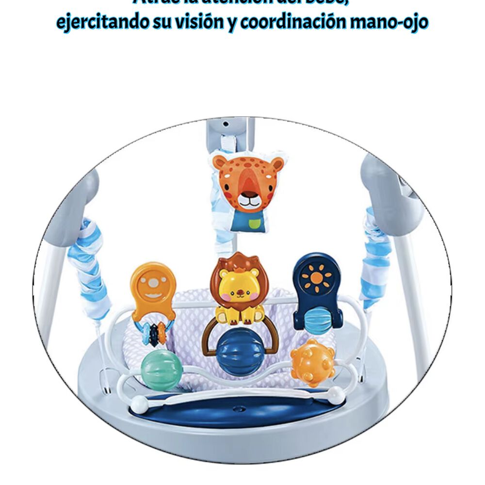 Saltar&iacute;n Centro De Actividad Musical Smile Rosado Lubabycas image number 5.0