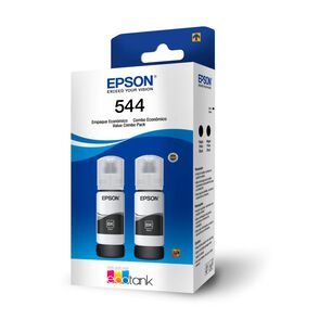 Pack 2 Botellas de Tinta Negra Epson T544