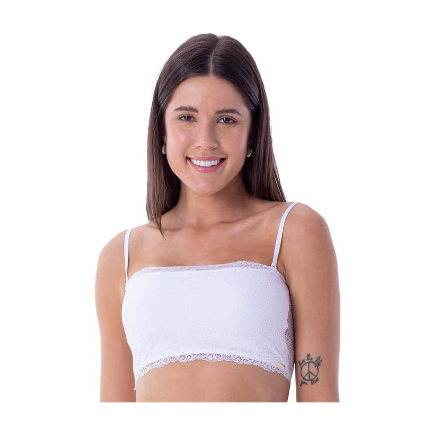 Pack Top Strapless Encaje 2rios image number 1.0