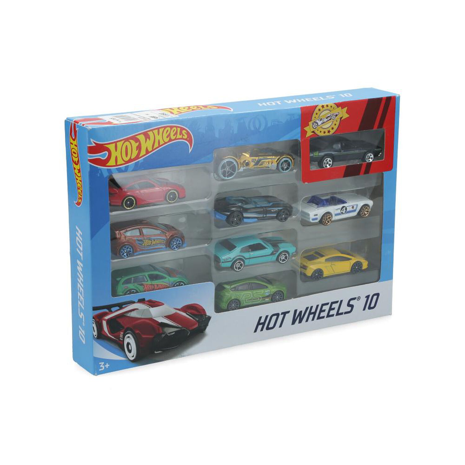 Auto De Juguete Hotwheels Surtido Pack 10 Vehiculos image number 1.0