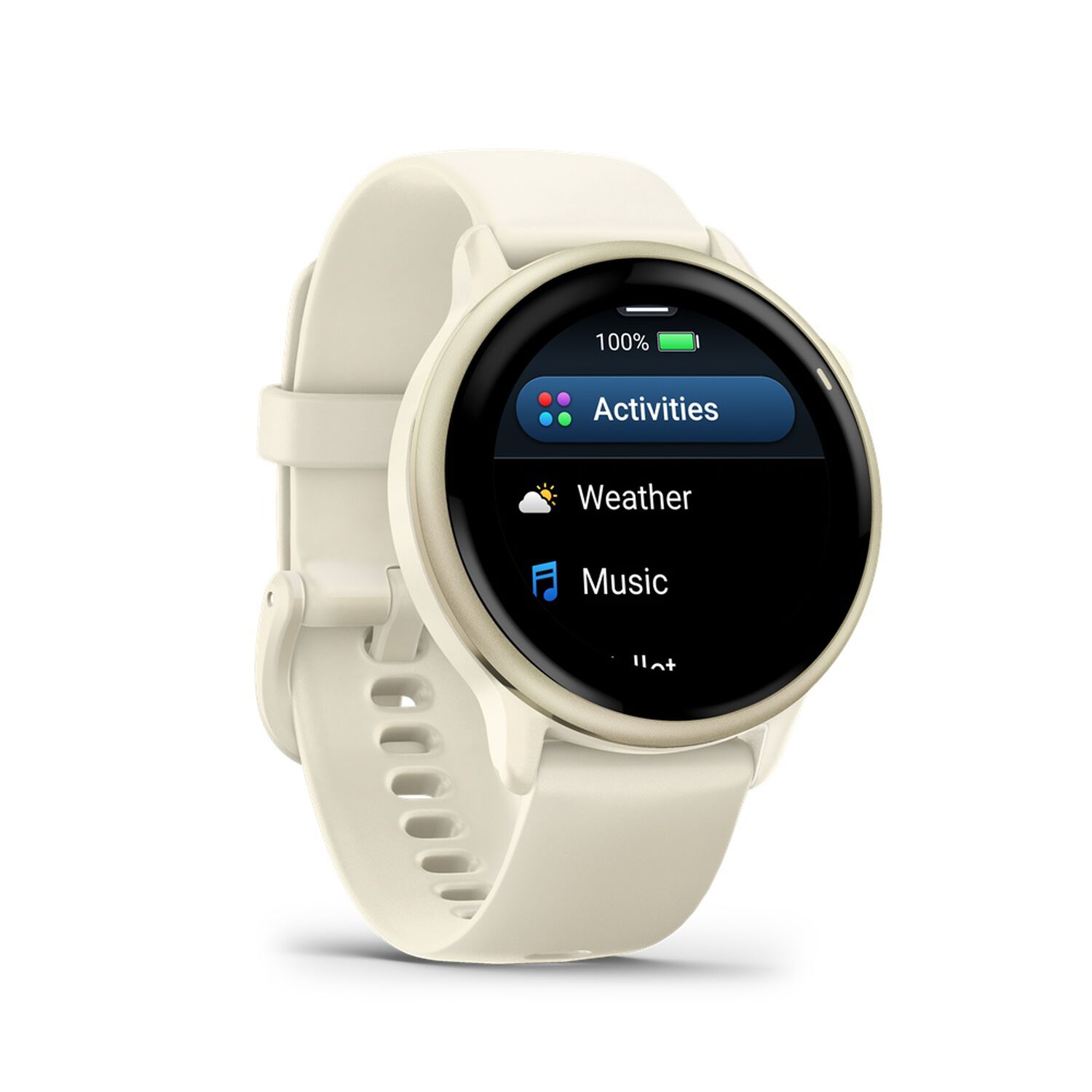 Smartwatch Vivoactive 6 Bone/lunar Gold Garmin image number 2.0