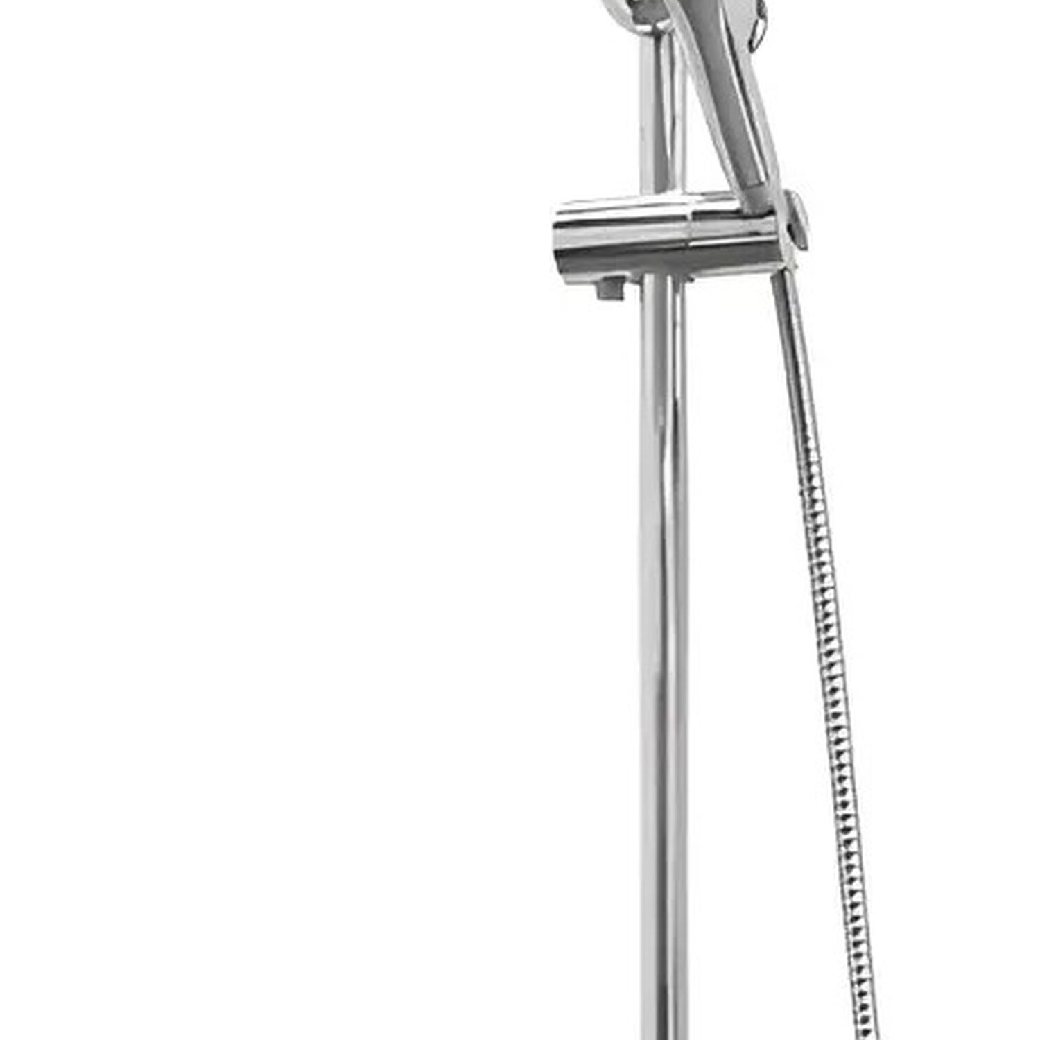 Columna De Ducha Grifo Plato Llave Modelo Rimini Stretto Color Cromo image number 0.0