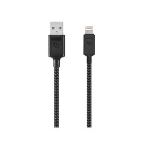 Dusted Cable Lightnin A Usb 1.2 Mt Rugged Negro