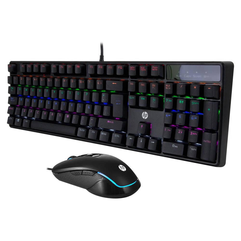 Combo Gamer Teclado + Mouse HP GM200 image number 0.0