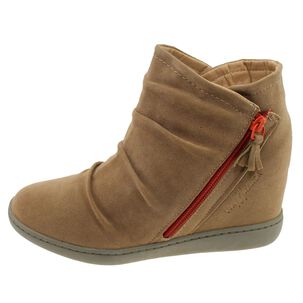 Botín Terraplen Beige Art. 5sk100beige /via Franca