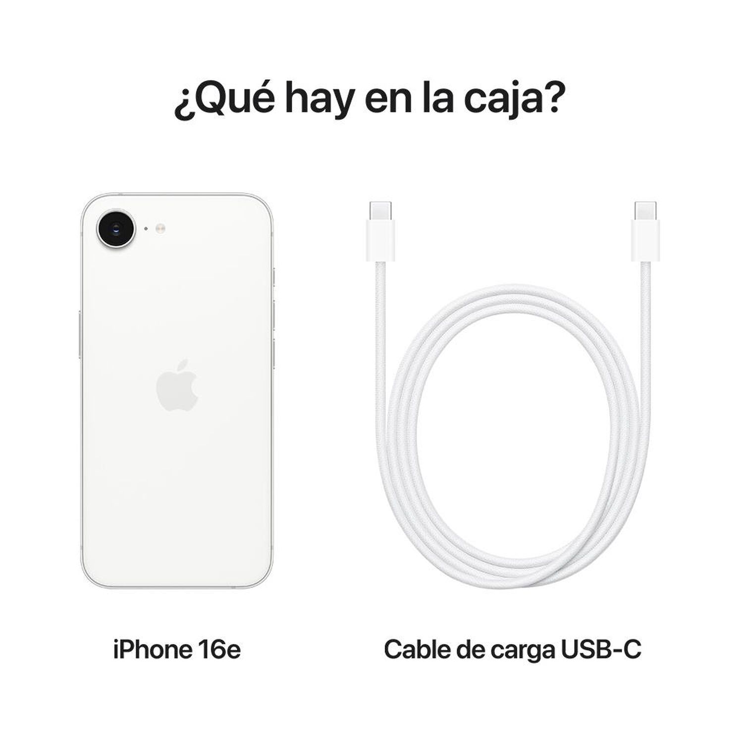 iPhone 16e Apple / 5G / 128 GB / Blanco / Liberado image number 8.0