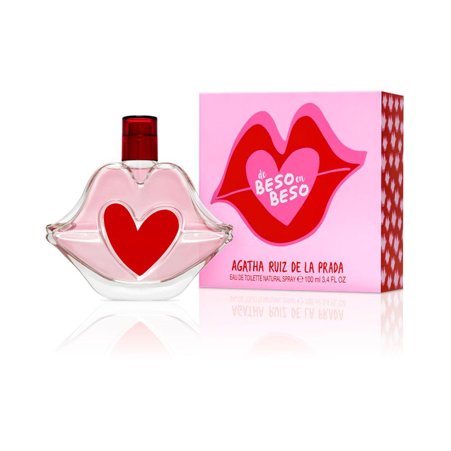 Perfume Mujer De Beso En Beso Agatha Ruiz De La Prada / 100 Ml / Eau De Toilette image number 1.0