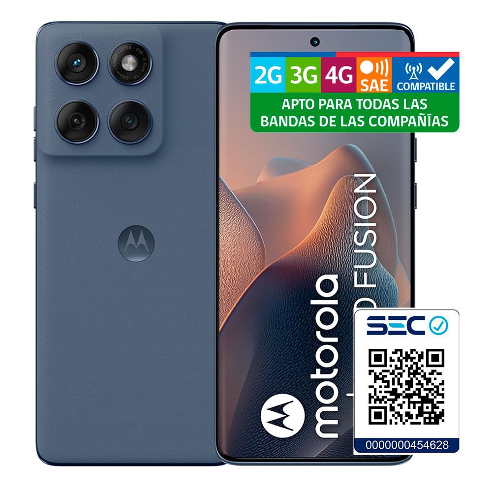 Smartphone Motorola Moto Edge 60 Fusion / 5G / 256 GB / Azul / Liberado image number 7.0