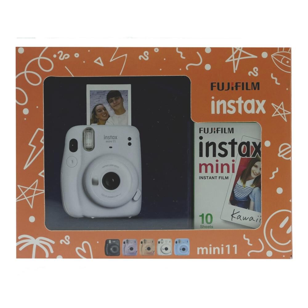 Cámara Instantánea Fujifilm Instax Mini 11 Blanco + Película image number 1.0