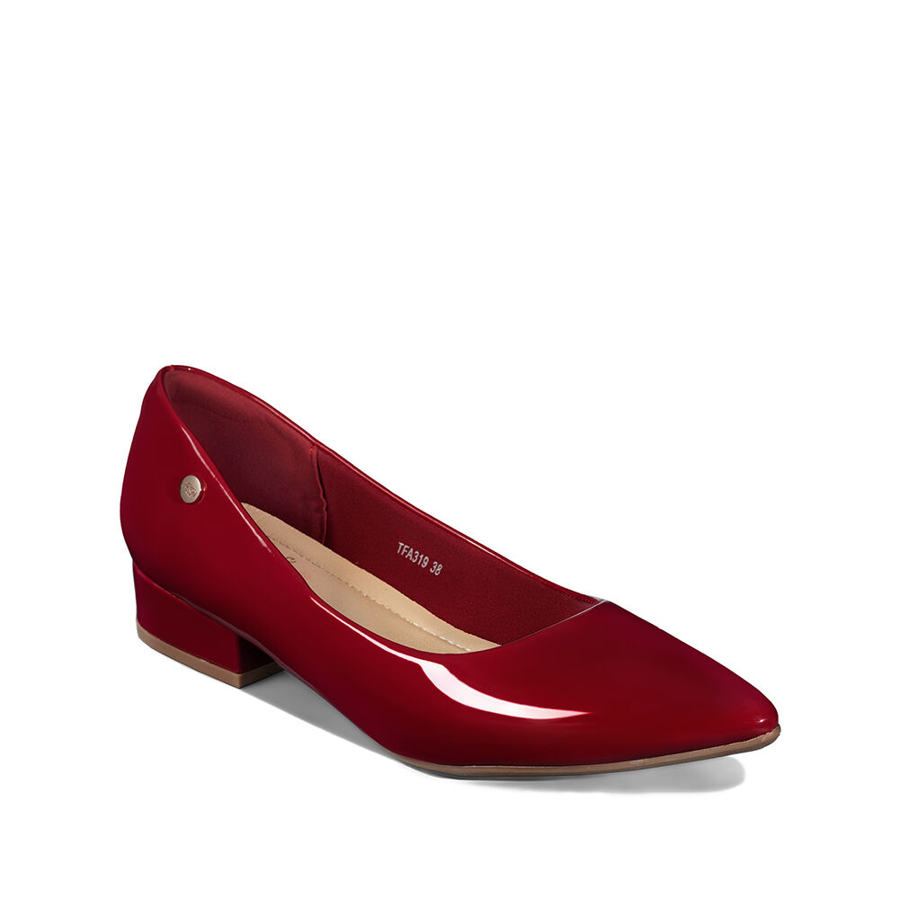 Zapato De Taco Puntiagudo Charol Mujer Weide Tfa319 image number 6.0