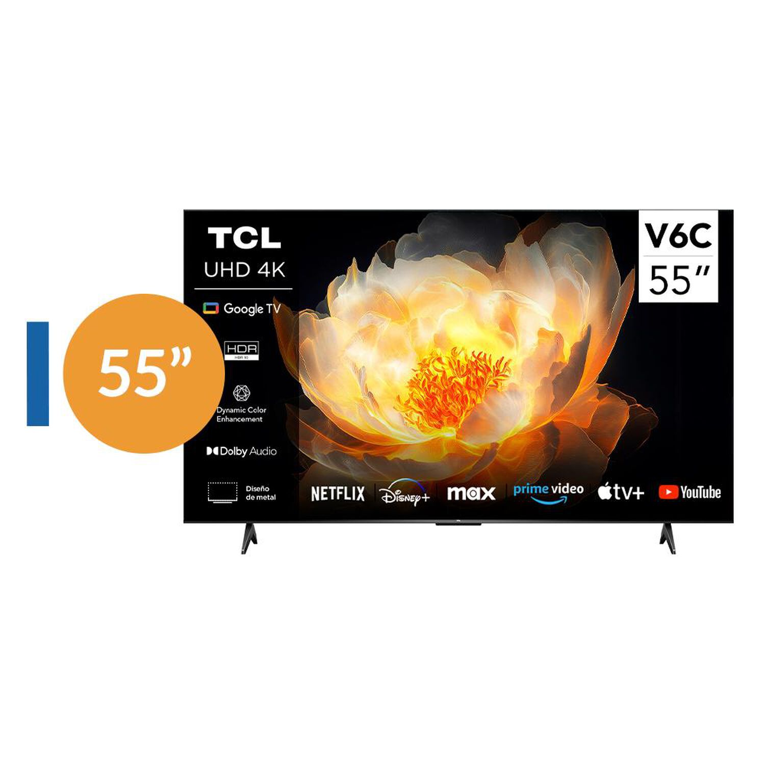 Led 55" TCL 55V6C / Ultra HD 4K / Smart TV