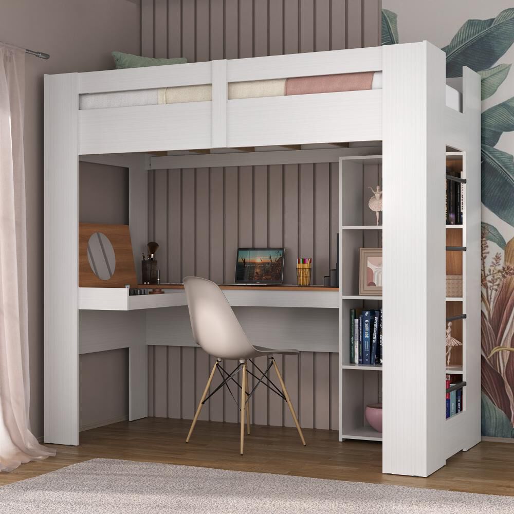 Cama Di Poretti Con Escritorio image number 4.0