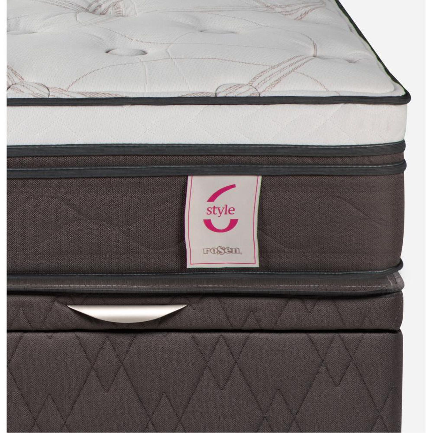 Cama Ba&uacute;l Rosen New Style 6 / 1 Plaza / Base Normal + Respaldo image number 4.0