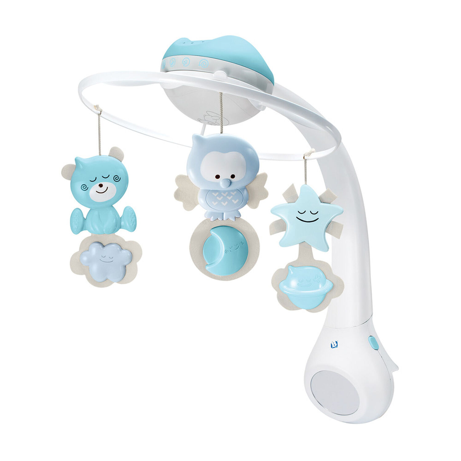 Proyector Musical Bebesit 3 En 1 Azul Infantino image number 0.0