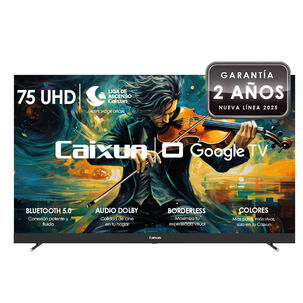 Smart Tv Caixun Led 75" Uhd 4k Google Tv C75vhug