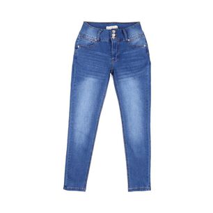 Jeans Tiro Medio Skinny Mujer Freedom