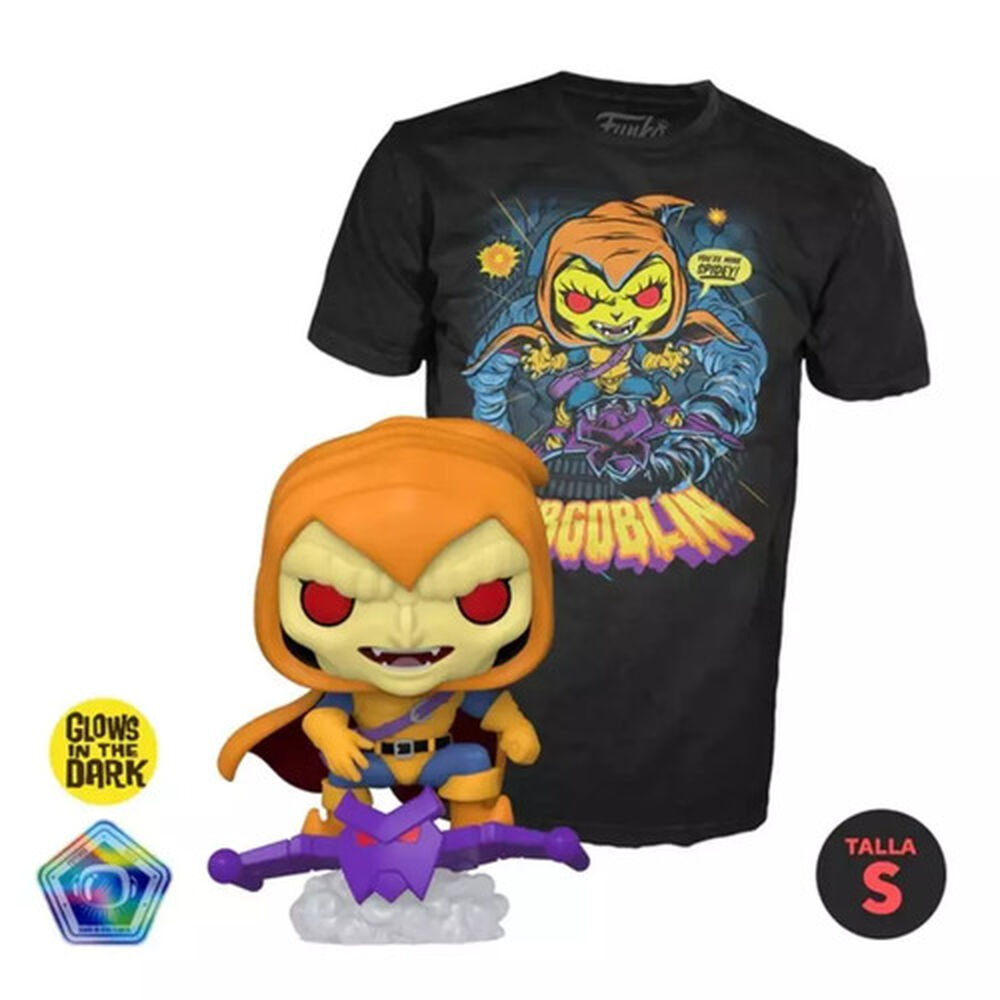 Funko Pop Marvel Spider Man Hobgoblin + Polera Talla S image number 2.0