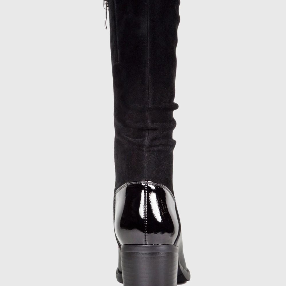 Bota Cuero Dalima Negro image number 5.0