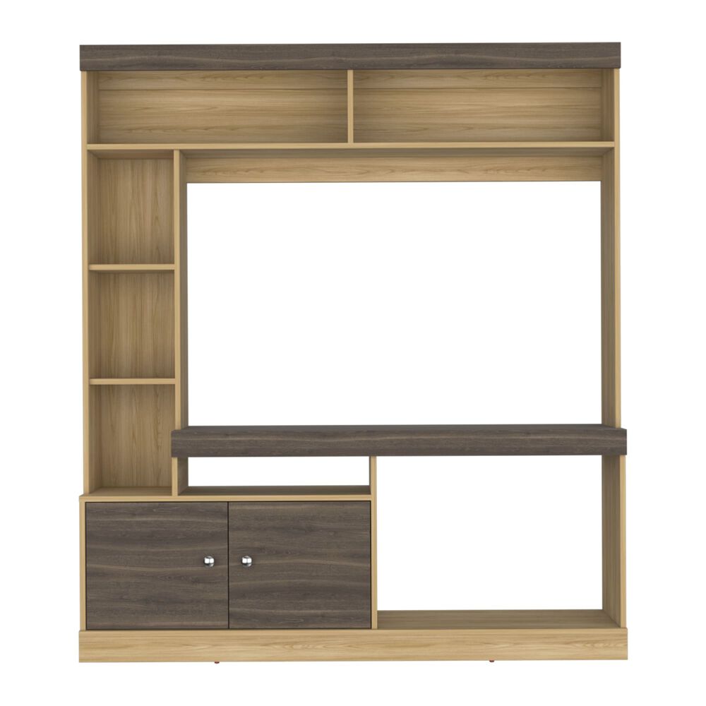 Estante Tv 65" 180,6x180x30,3 Cm 2 Puertas image number 3.0