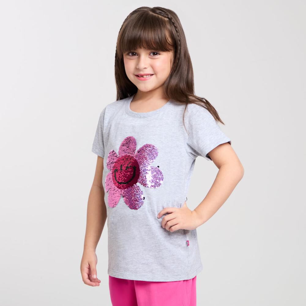 Polera Manga Corta Cuello Redondo Niña Topsis image number 2.0