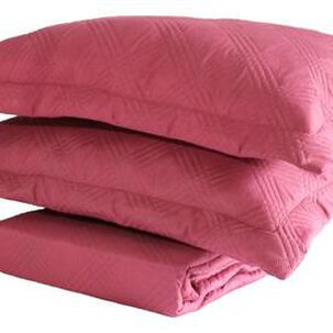 Quilt Andes Liso Frambuesa 2 Plazas