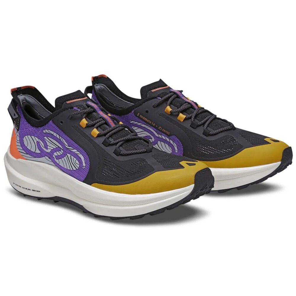 Zapatilla Trail Running Mujer Corre Trilha Negro/multicolor image number 1.0