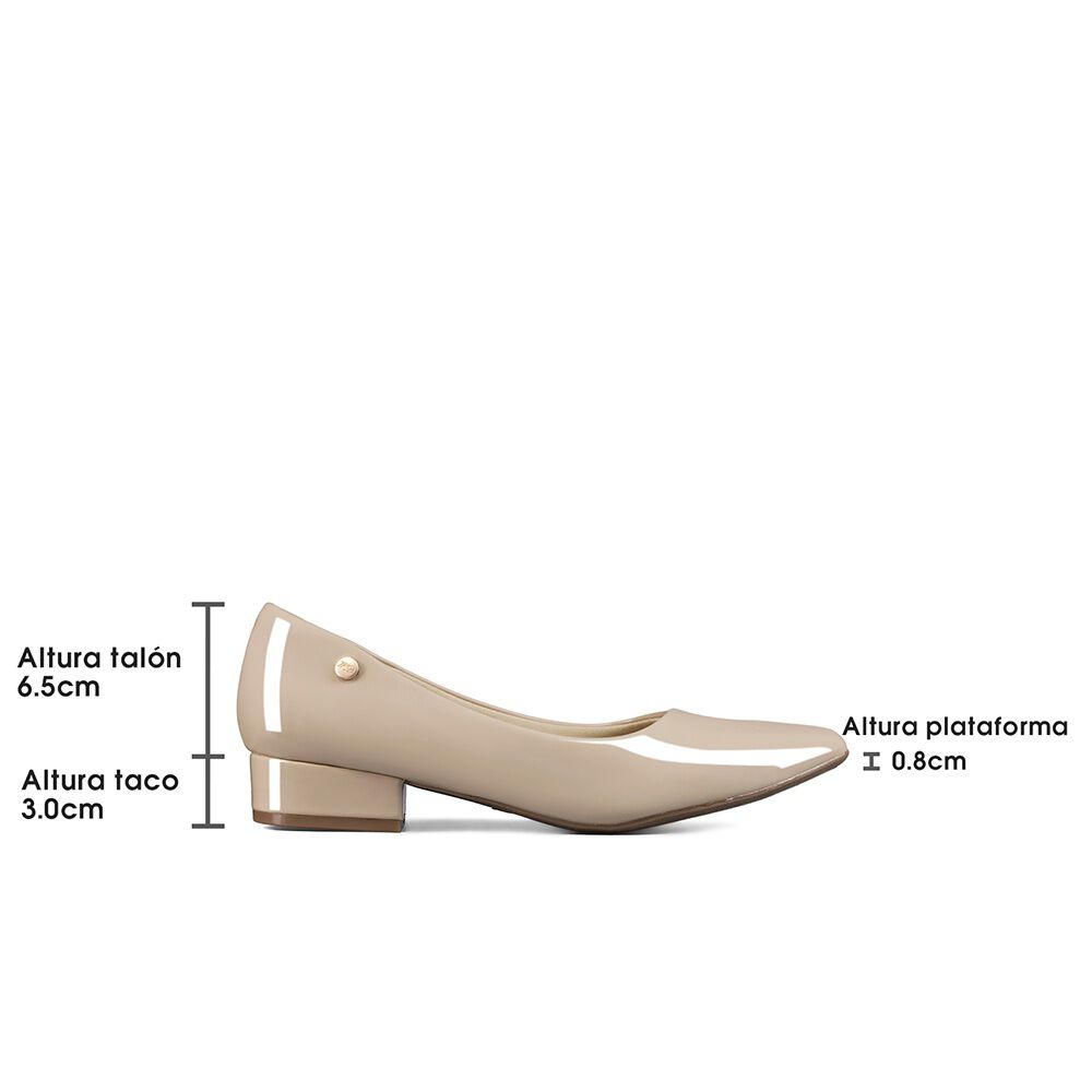 Zapato De Taco Puntiagudo Charol Mujer Weide Tfa319 image number 7.0