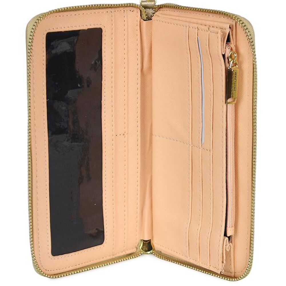2 Billeteras De Mujer Jaeda Negra Y Gold Kenneth Cole image number 4.0