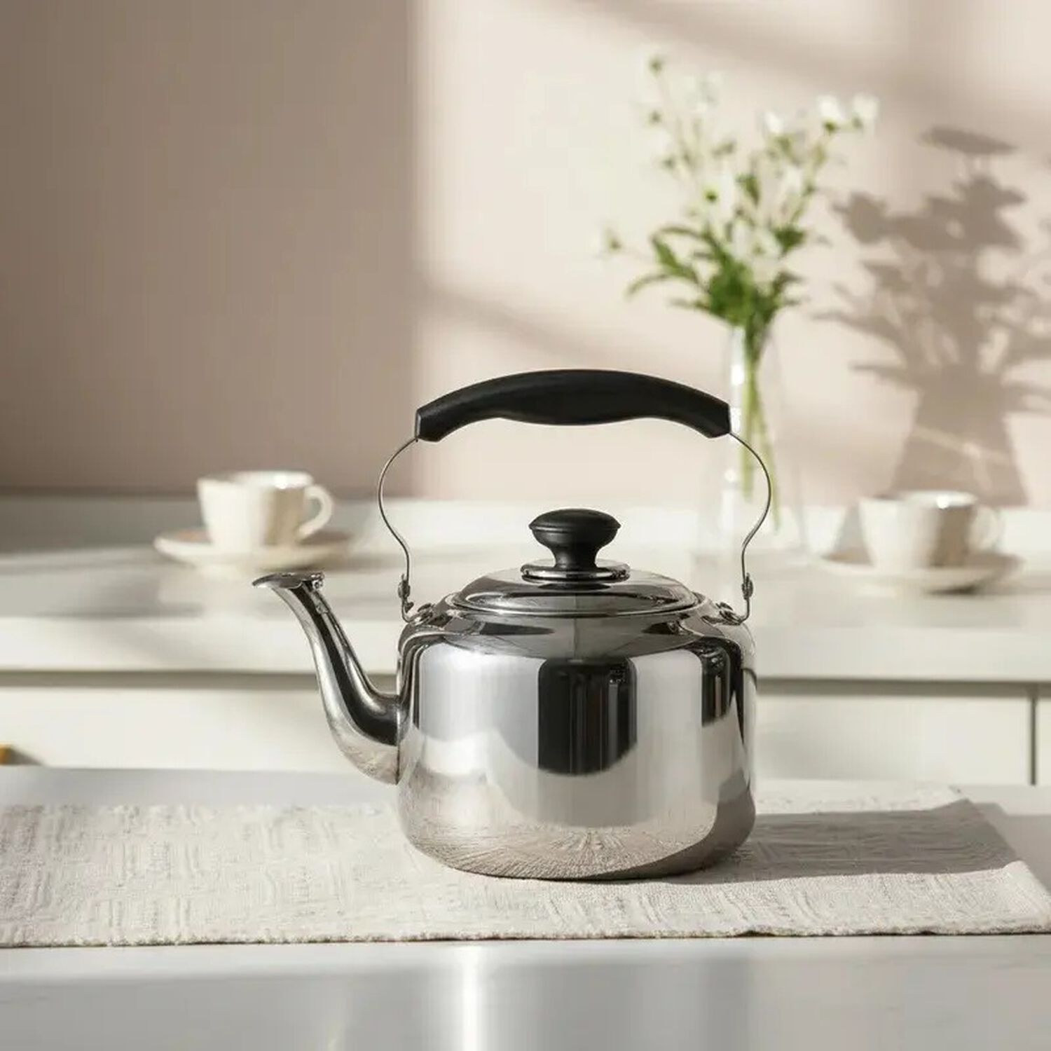 Tetera Duo Acero Inoxidable Vitta 900ml 3litros image number 1.0