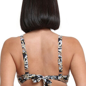 Bikini Copa C-d Blanda Estampado Amarillo
