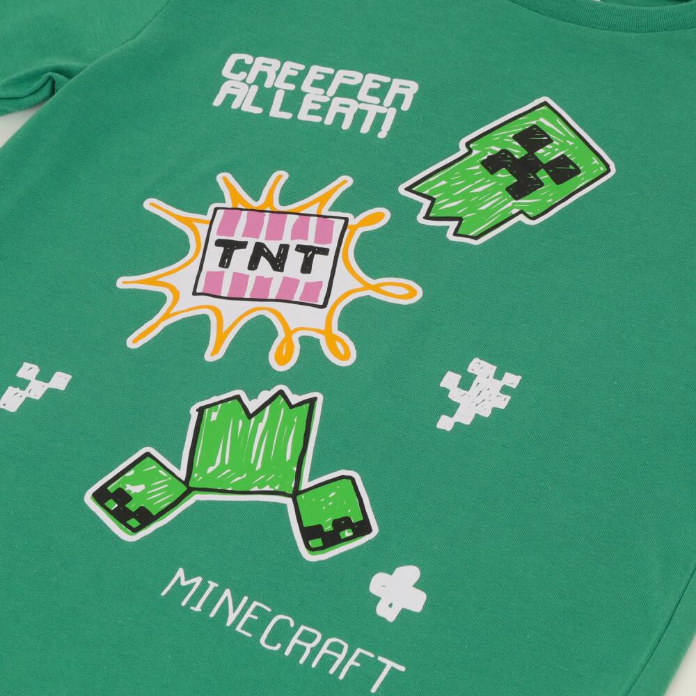 Pijama Niño Creeper Allerti Minecraft image number 2.0