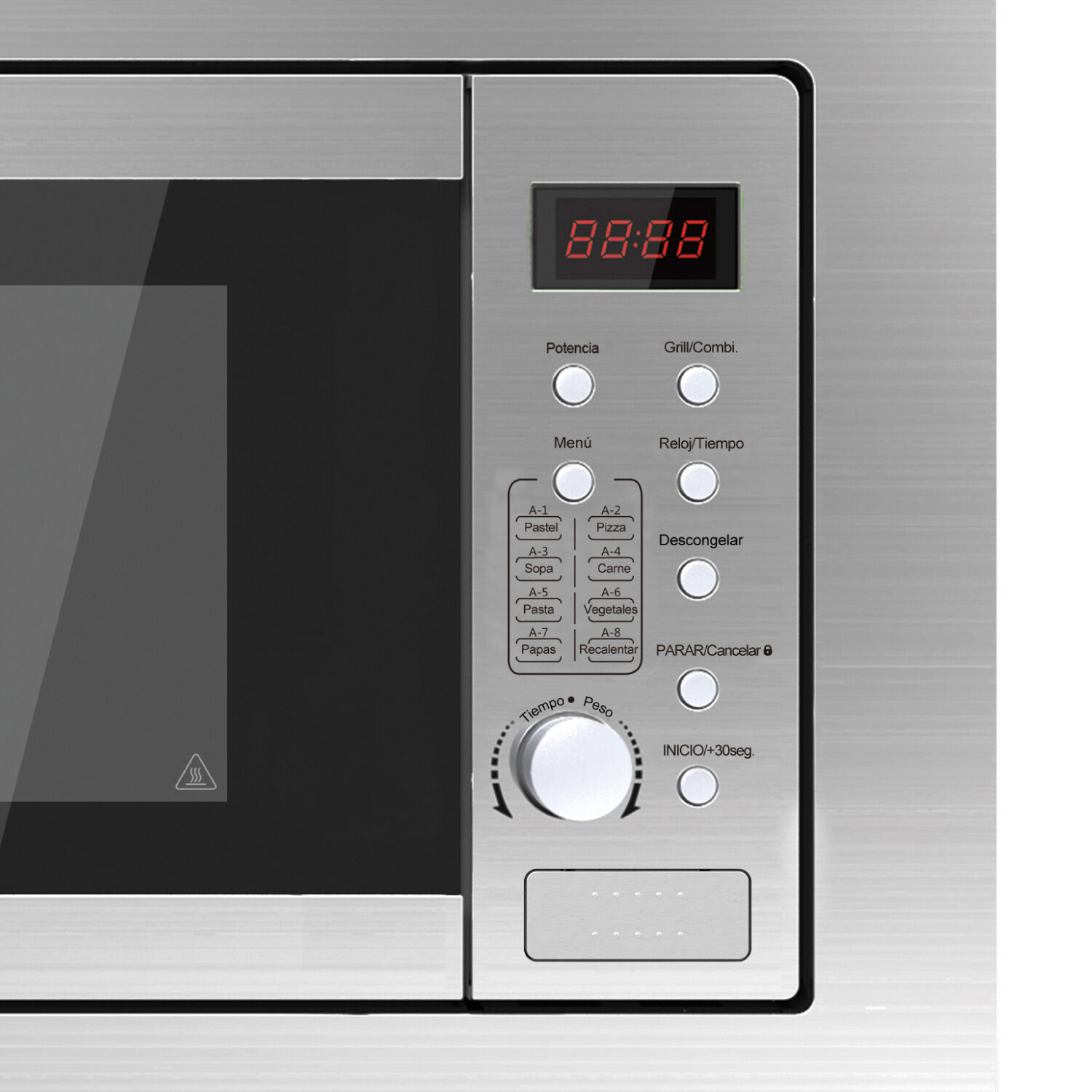 Horno Microondas Empotrable Acero Inoxidable 25l image number 3.0