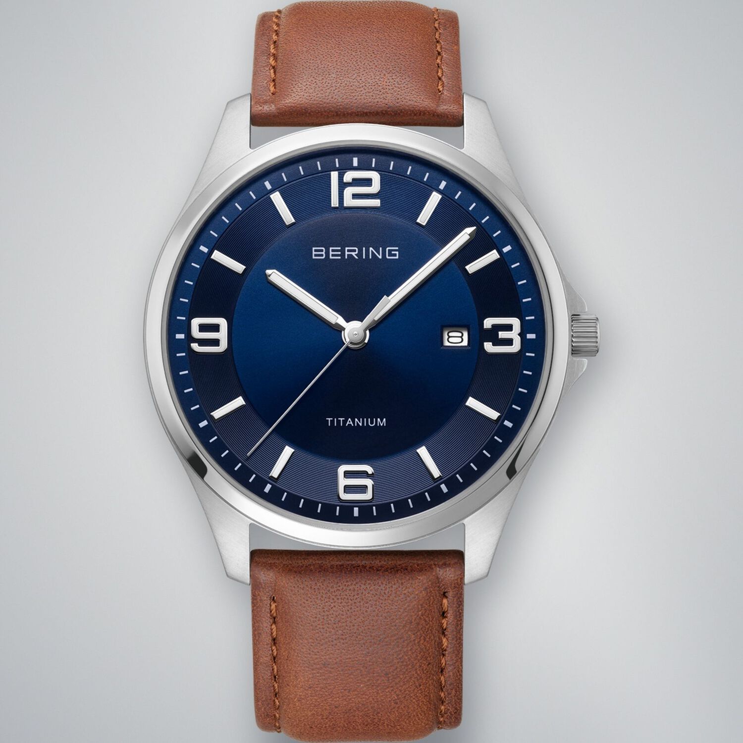 Reloj An&aacute;logo Hombre Bering Caf&eacute; 16040-507 image number 1.0