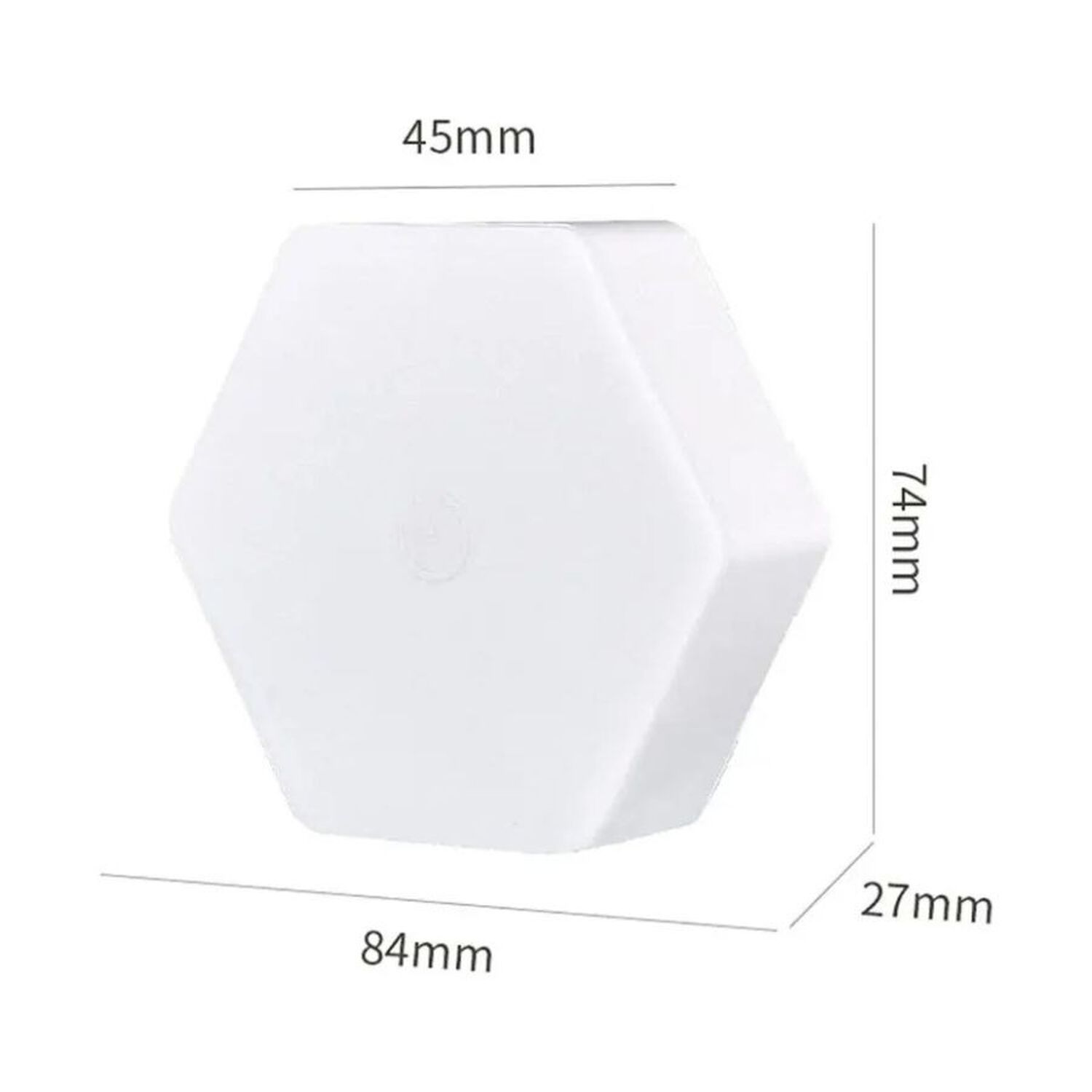 Set 6 Luces Hexagonales Led Rgb T&aacute;ctil Con Control image number 2.0