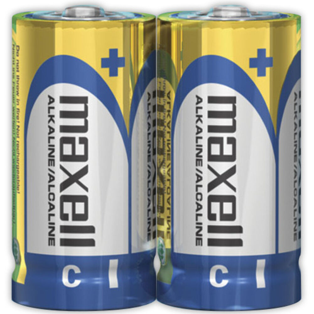 Pack 2 Pilas Alcalinas Maxell Tipo C image number 1.0