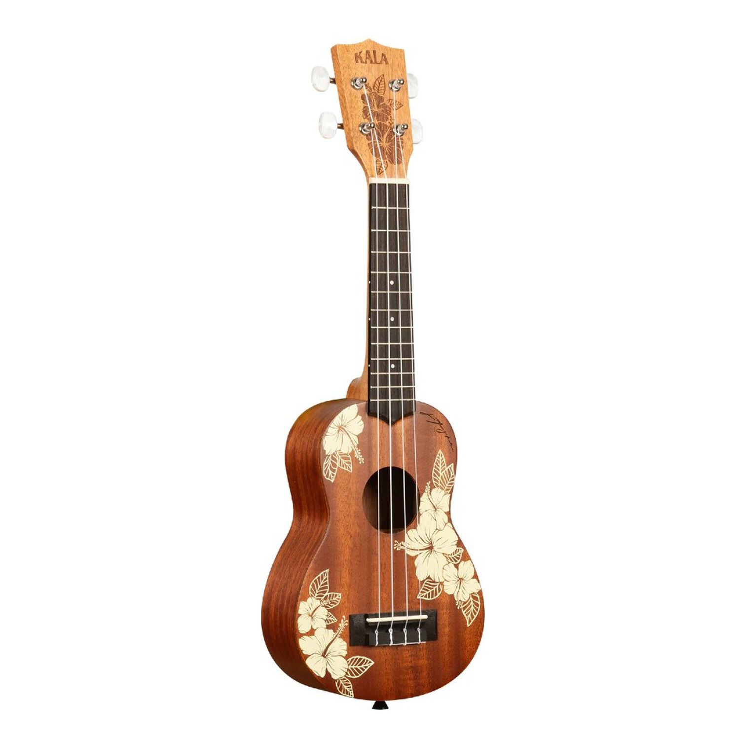 Ukulele Soprano Hibiscus Mahogany Ka-hibiscus-s Kala image number 1.0