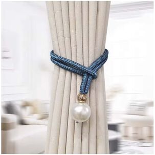 Pack De 02 Sujetadores - Abrazaderas Magneticas Para Cortinas Md08