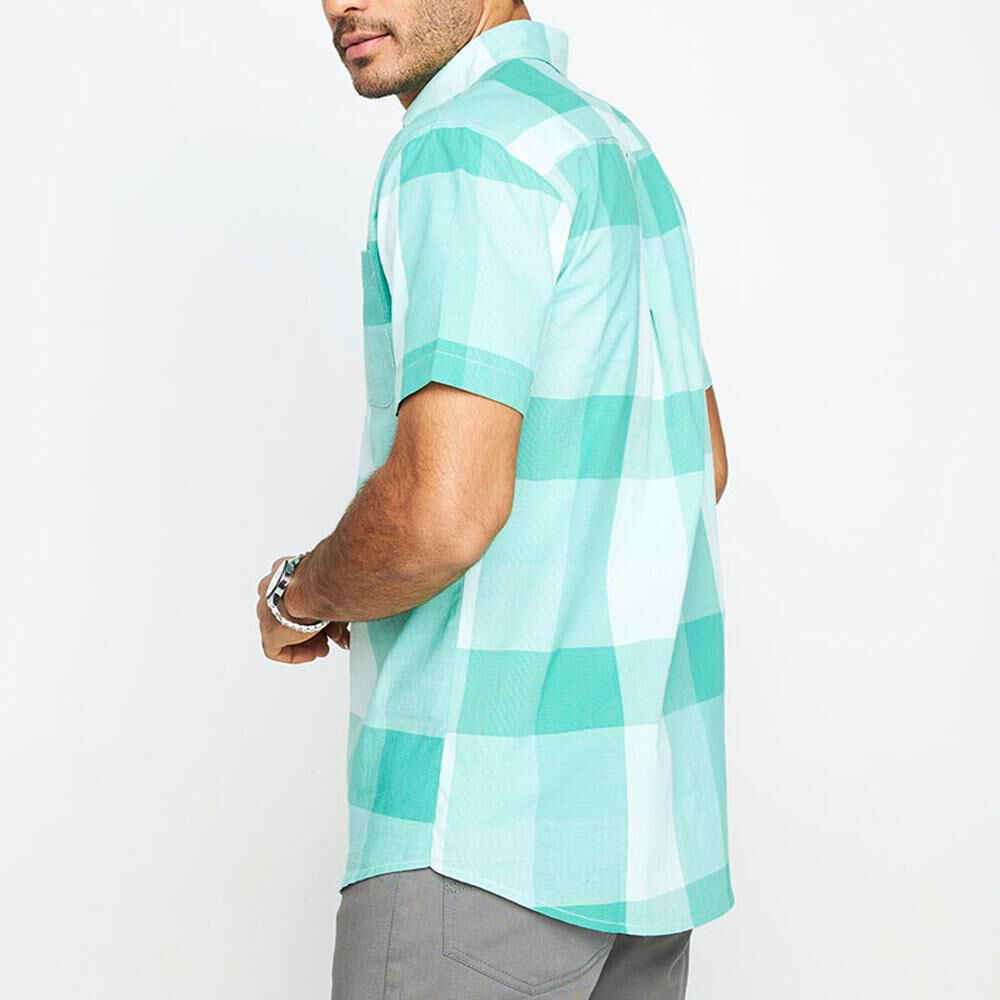 Camisa Puntos Manga Corta Hombre The King's Polo Club image number 2.0