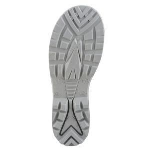 Bota Pvc 933 Punta Y Plantilla De Acero Blanca Para Lluvia