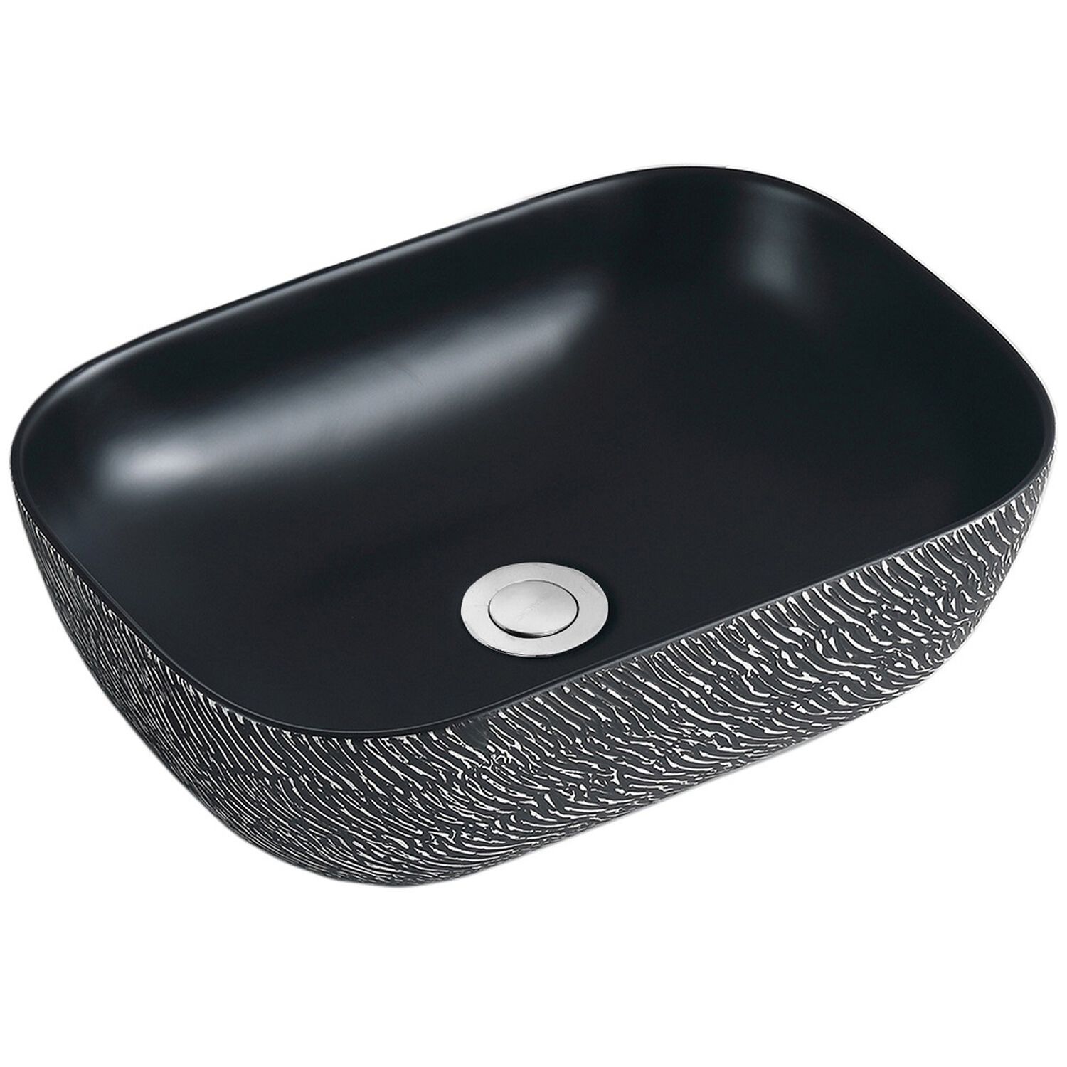 Lavamanos Sobreponer Domsa Slc895 Arena Plateada 47x33x14 Cm image number 2.0